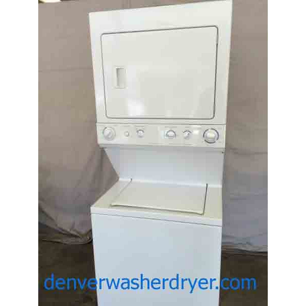 Frigidaire Stack Washer/Dryer, Super Capacity, Full Featured