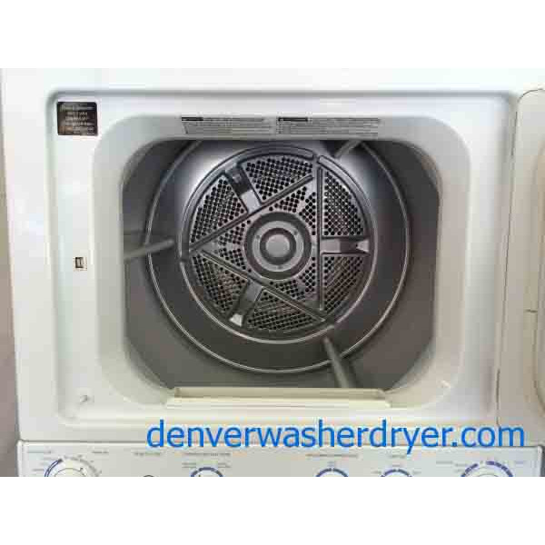 Frigidaire Stack Washer/Dryer, Super Capacity, Full Featured