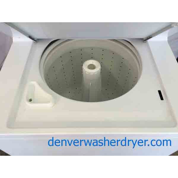 Frigidaire Stack Washer/Dryer, Super Capacity, Full Featured