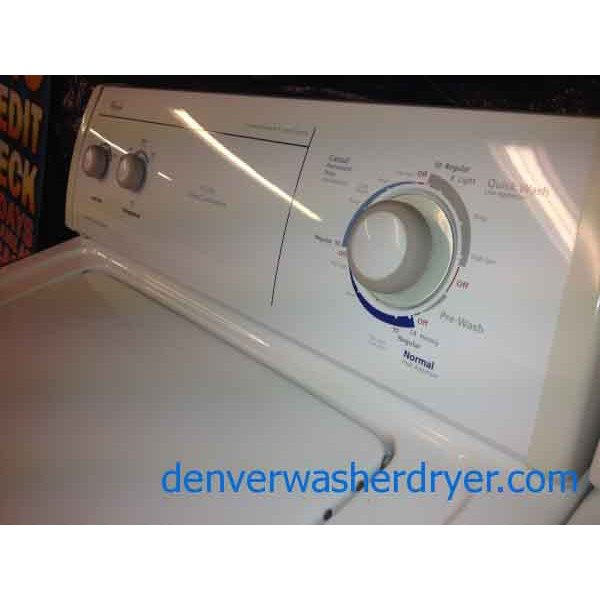 Whirlpool Commercial Quality Washer/Dryer Set