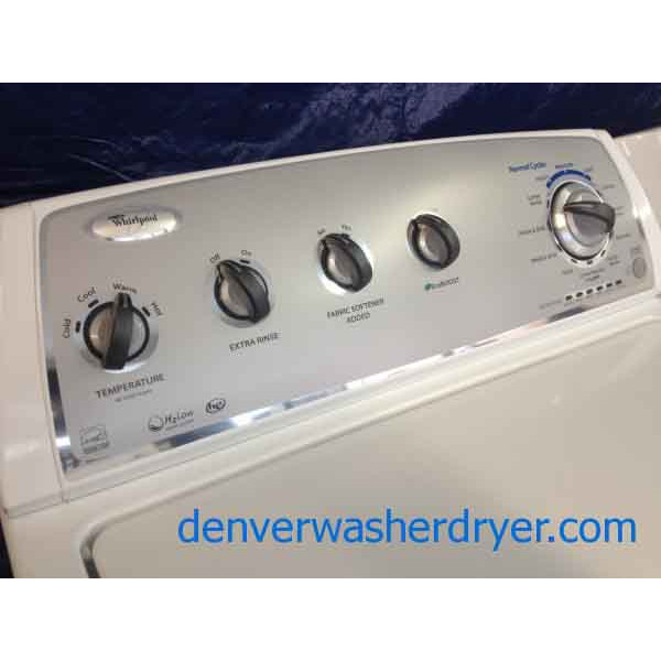 Whirlpool Washer/Dryer, like new, high efficiency, 2 years old