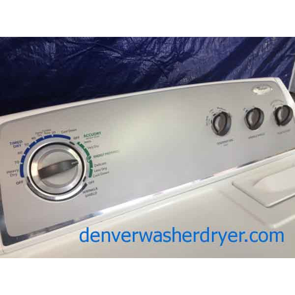 Whirlpool Washer/Dryer, like new, high efficiency, 2 years old