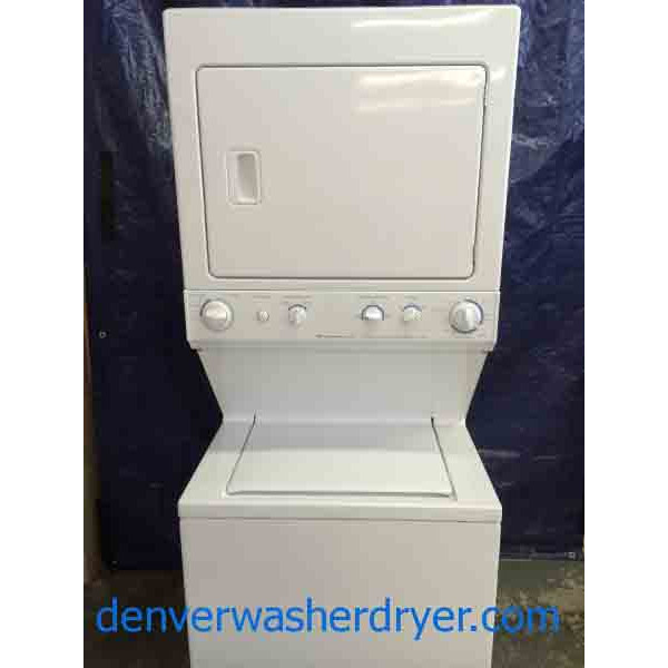 Frigidaire Stack Washer/Dryer, Great Condition, Full Featured, Heavy Duty