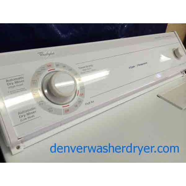 Whirlpool Washer/Dryer, Throughly Refurbished, Super Capacity, Budget Set