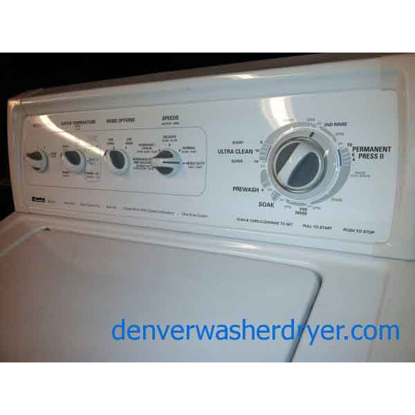 Kenmore 80 Series Washer/Dryer 939 Denver Washer Dryer