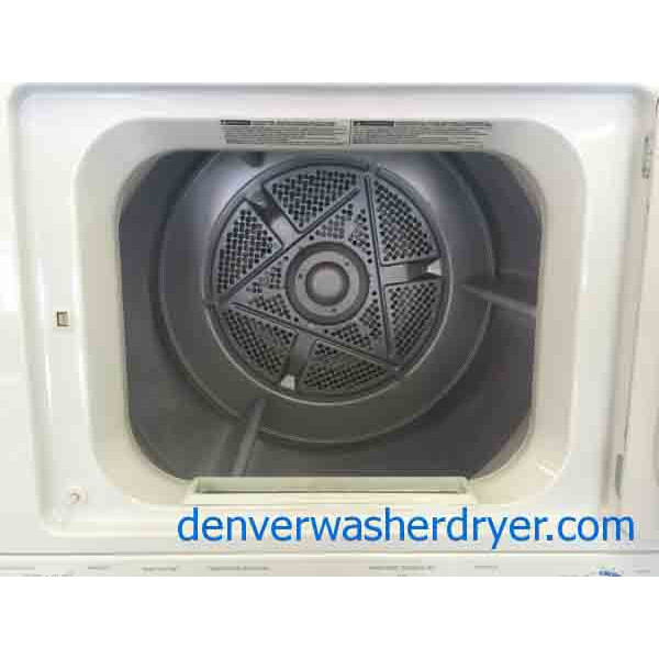 Frigidaire Stack Washer/Dryer, Super Capacity, Full Featured 27 inch