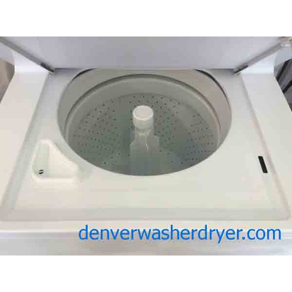 Frigidaire Stack Washer/Dryer, Super Capacity, Full Featured 27 inch