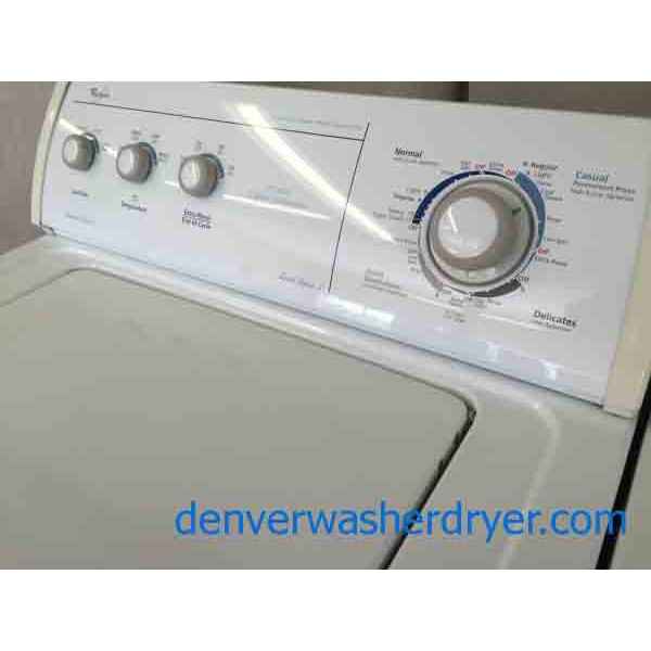 Heavy Duty Whirlpool Washer/Dryer Matching Set