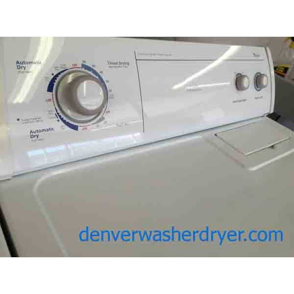 Heavy Duty Whirlpool Washer/Dryer Matching Set