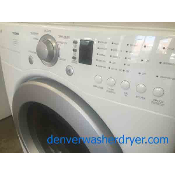 Beautiful LG TROMM Front Load Single Dryer + Whirlpool washer #2224