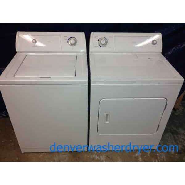 Whirlpool Washer/Dryer Set, Simple Set