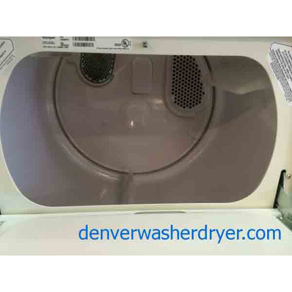 Beautiful Whirlpool Washer/Dryer Set, Almond
