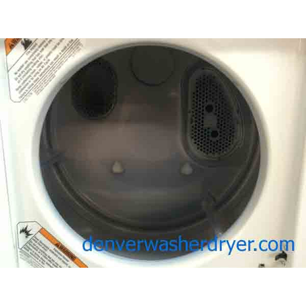 Apartment Sized 24" Whirlpool Thin Twin Washer/Dryer Stackable Set