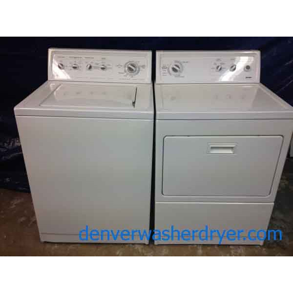 Limited Edition Kenmore Washer/Dryer Matching Set, Loaded