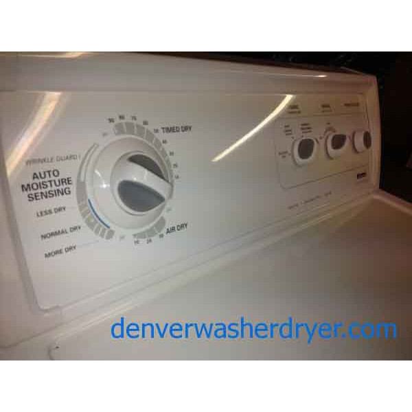 Limited Edition Kenmore Washer/Dryer Matching Set, Loaded