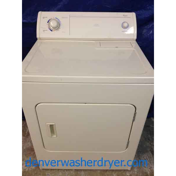 Whirlpool Commercial Quality Dryer, Almond Beauty