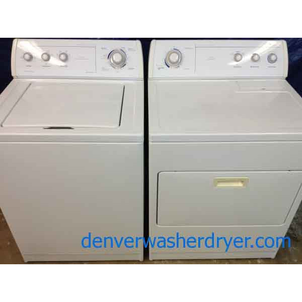 Whirlpool Washer/Dryer, commercial quality, largest capacity available