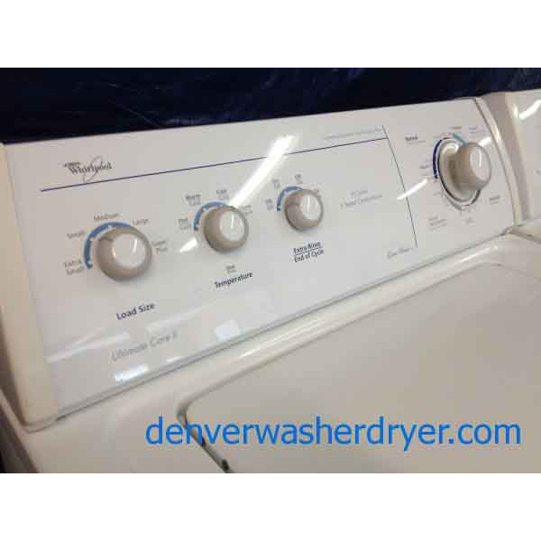Whirlpool Washer/Dryer, commercial quality, largest capacity available
