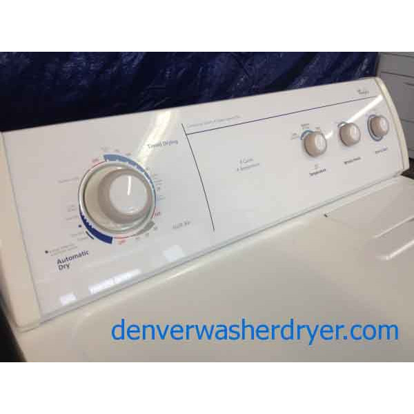 Whirlpool Washer/Dryer, commercial quality, largest capacity available
