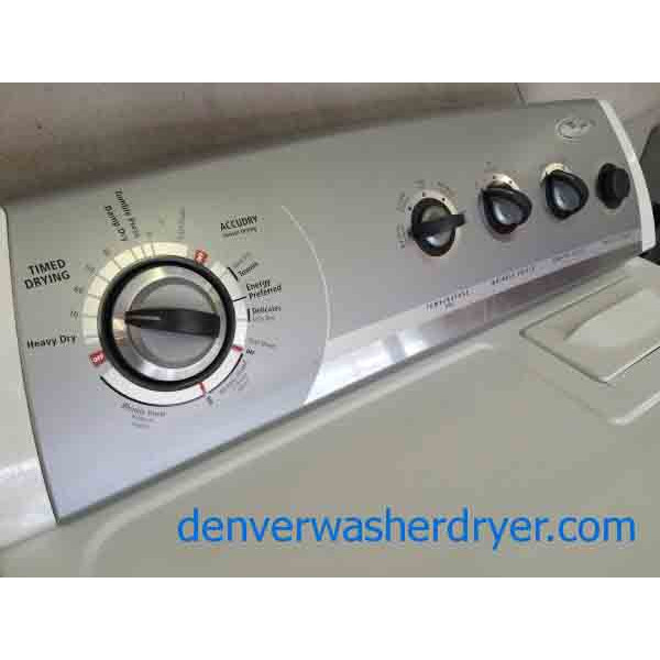 Whirlpool Washer/Dryer, Direct Drive, Full Featured, Recent Models