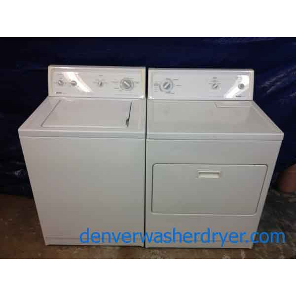 Kenmore 80 Series Washer/Dryer, super capacity plus
