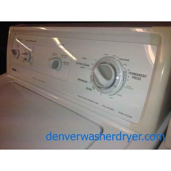 Kenmore 80 Series Washer/Dryer, super capacity plus