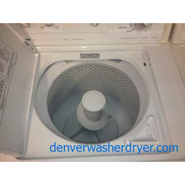 Kenmore 80 Series Washer/Dryer, super capacity plus