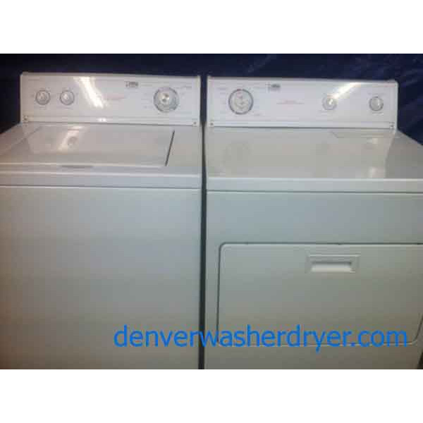 Washer and Dryer Set, Estate by Whirlpool 1002 Denver Washer Dryer