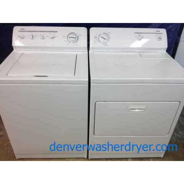 Kenmore 80 Series Washer/Dryer Set, recent models, nice features