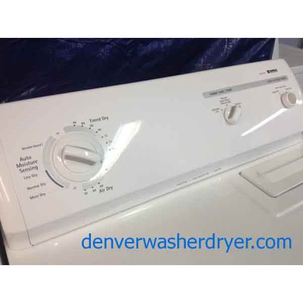 Kenmore 80 Series Washer/Dryer Set, recent models, nice features