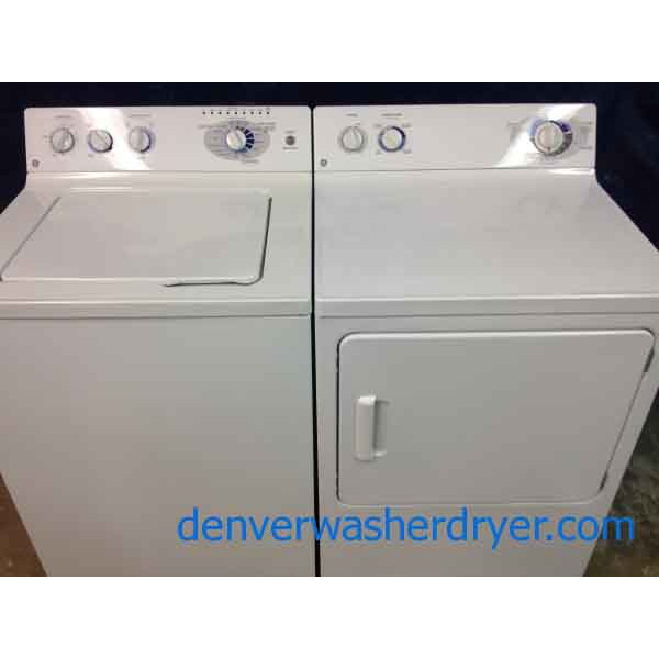 Ge Washer/Dryer, solid matching set