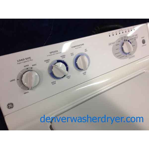 Ge Washer/Dryer, solid matching set