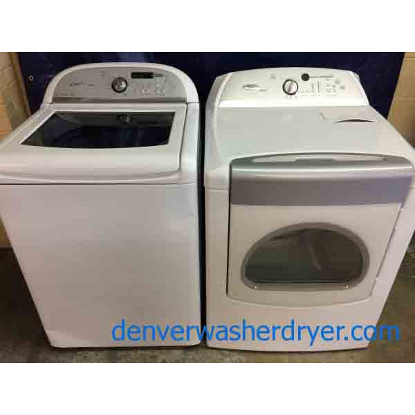 Whirlpool Cabrio Washer/Dryer, Energy Star, high efficiently, agitator-less