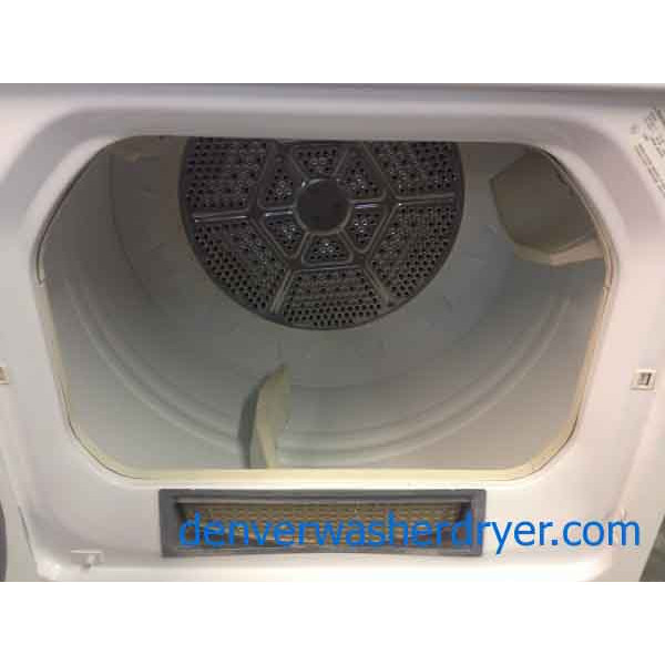 GE Washer/Dryer Set, matching, simple units 1212 Denver Washer Dryer