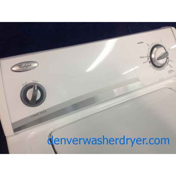 Whirlpool Super Capacity Washer, recent model