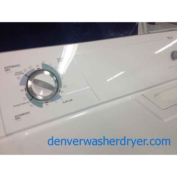 Whirlpool Washer/Dryer, nice matching extra large capacity