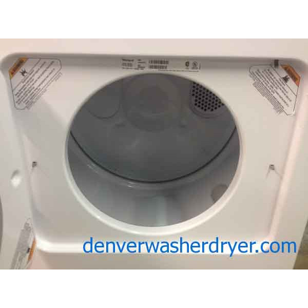 Whirlpool Washer/Dryer, nice matching extra large capacity