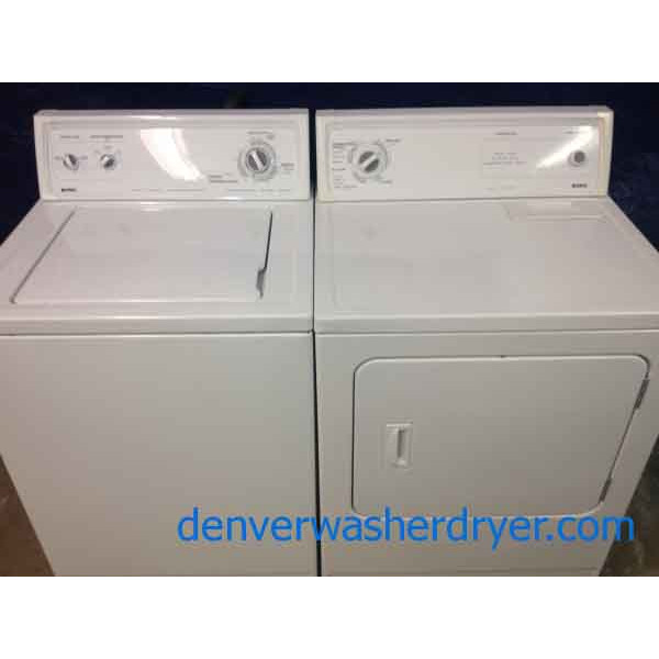 Kenmore Washer/Dryer Set, Super Capacity
