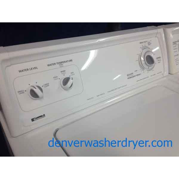 Kenmore Washer/Dryer Set, Super Capacity