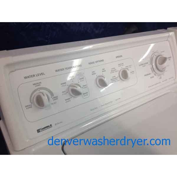 Kenmore 90 Series Washer/Dryer Set, solid!