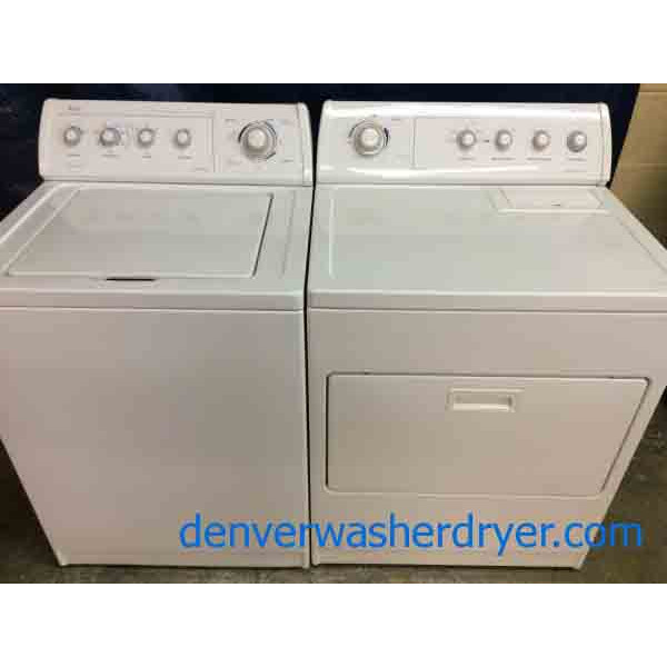 Whirlpool Washer/Dryer, Ultimate Care II, Super Capacity Plus