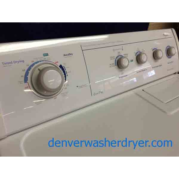 Whirlpool Washer/Dryer, Ultimate Care II, Super Capacity Plus 1830