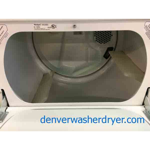 Whirlpool Washer/Dryer, Ultimate Care II, Super Capacity Plus