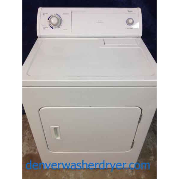 Whirlpool Commercial Quality Dryer, solid and reliable!