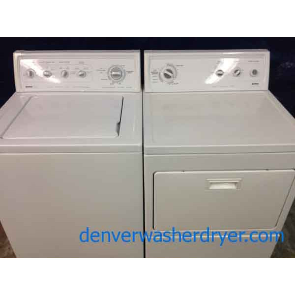Kenmore 80 Series Washer/Limited Dryer