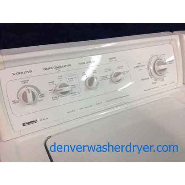 Kenmore 80 Series Washer/Limited Dryer