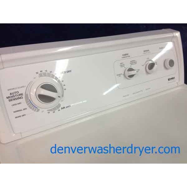 Kenmore 80 Series Washer/Limited Dryer