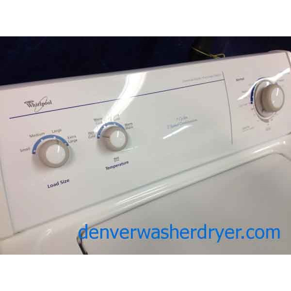 Whirlpool Washer, commercial quality, reliable