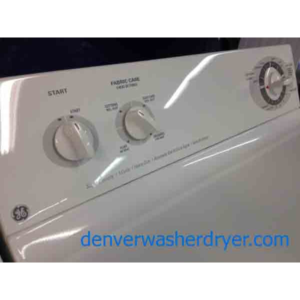 GE Washer/Dryer, very clean, working great!