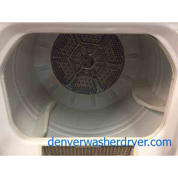 GE Washer/Dryer, very clean, working great!